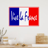 Vive La France Poster, französisches Restaurant, S Poster (Küche)