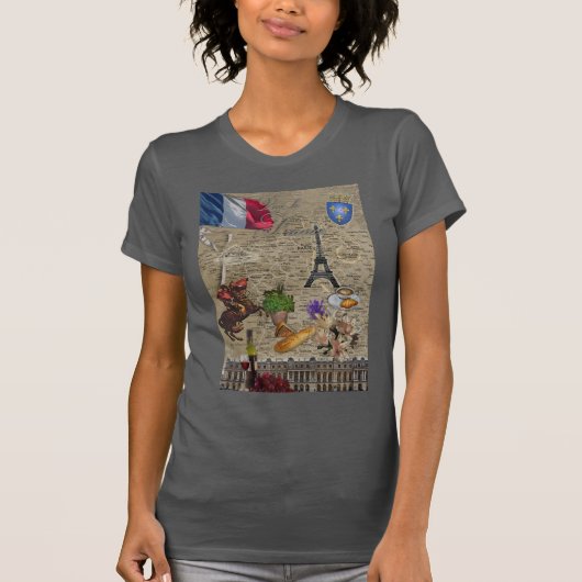 Vive la France T-Shirt (Vorderseite)