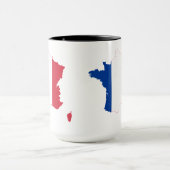 Vive La France Tasse (Zentrum)