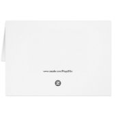 Vive la France Typografie Blank Inside (Rückseite Horizontal)