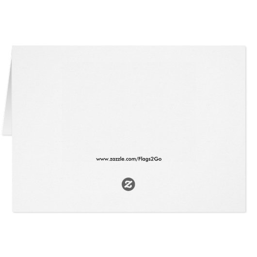 Vive la France Typografie Blank Inside (Rückseite Horizontal)