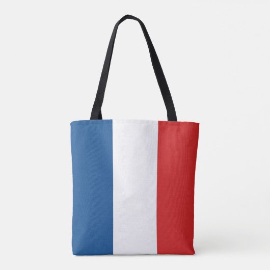 Vive la France Typografie Tasche (Rückseite)