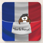 Vive la France! Untersetzer (Vorderseite)