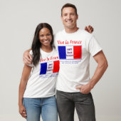 Vive La Frankreich - für Liebhaber der T-Shirt (Unisex)