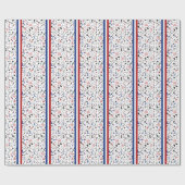 Vive La Frankreich Geschenkpapier (Flach)