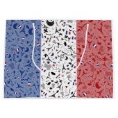 Vive La Frankreich Große Geschenktüte (Vorderseite)