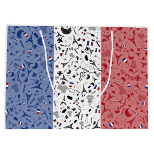 Vive La Frankreich Große Geschenktüte