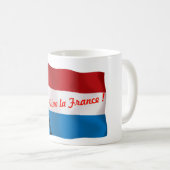 Vive La Frankreich! Kaffeetasse (VorderseiteRechts)