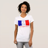 Vive La Frankreich - Liberté, Égalité, Fraternité T-Shirt (Vorne ganz)