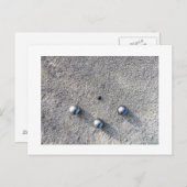 VIVE LA PETANQUE ! LES BOULES ! POSTKARTE (Vorne/Hinten)