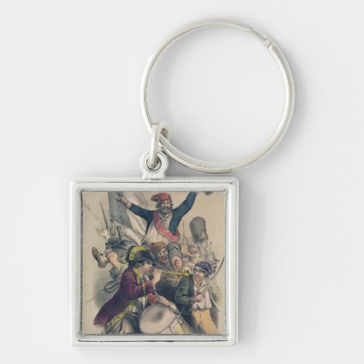 Vive La Republique, 1848 Schlüsselanhänger (Vorne)