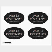 Vive La Resistance Sticker - Vive La Femme (Blatt)