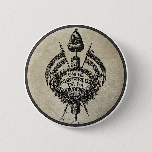 Vive La Revolution Button (Vorderseite)