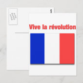 Vive la révolution postkarte (Vorne/Hinten)