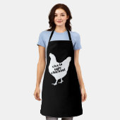 Vive la Ugly Chicken Schürze (Getragen)
