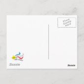 Vive L'acadie " Maison" Postkarte (Rückseite)