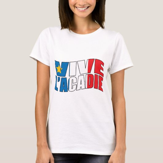Vive l'acadie T-Shirt (Vorderseite)