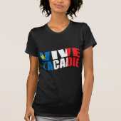 Vive l'acadie T-Shirt (Vorderseite)