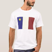 vive l'acadie! T-Shirt (Vorderseite)