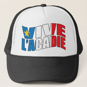 Vive l'acadie truckerkappe