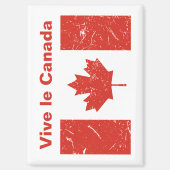Vive le Canada Magnet (Vorderseite)