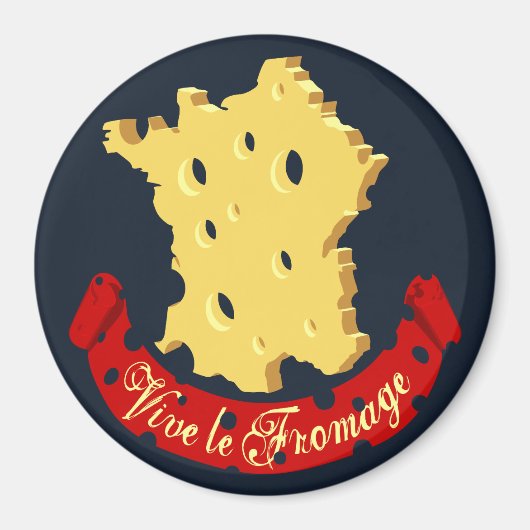 Vive le Fromage Magnet (Vorne)