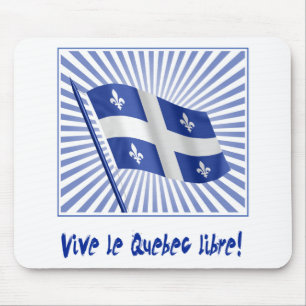 Vive le Québec libre! Mousepad