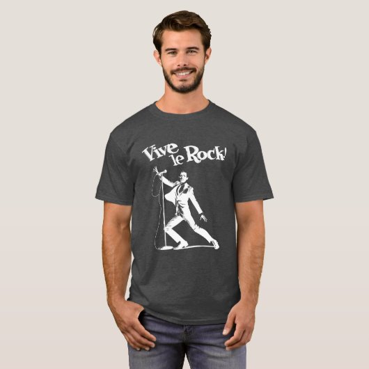 Vive le Rock! T-Shirt (Vorne ganz)