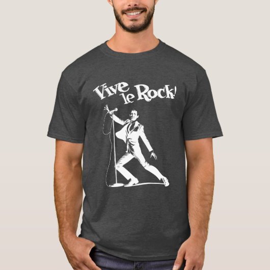 Vive le Rock! T-Shirt (Vorderseite)