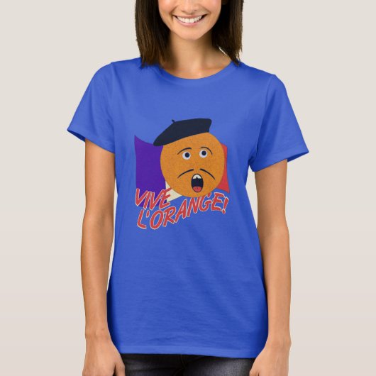 VIVE L'ORANGE T-Shirt (Vorderseite)