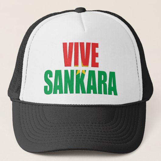 Vive Sankara Truckerkappe (Vorderseite)