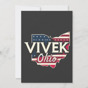 Vivek Ohio 2026 Gouverneur Republikanischer Amerik Einladung