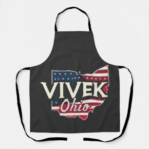 Vivek Ohio 2026 Gouverneur Republikanischer Amerik Schürze