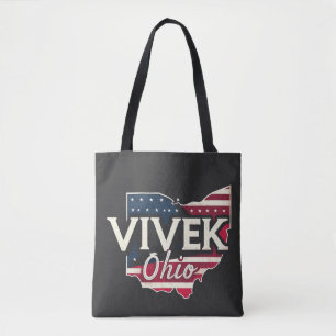 Vivek Ohio 2026 Gouverneur Republikanischer Amerik Tasche