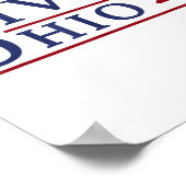 Vivek Ramaswamy für Gouverneur von Ohio 2026 Vivek Poster (Ecke)