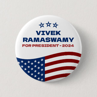 Vivek Ramaswamy für Präsident 2024 Button