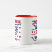 Vivek Ramaswamy für Präsident Tasse (Zentrum)