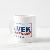 VIVEK RAMASWAMY KAFFEETASSE (Vorderseite Links)
