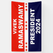 Vivek Ramaswamy Präsident 2024 Banner (Vertikal)