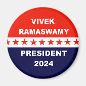 Vivek Ramaswamy Präsident 2024 Magnet (Vorne)