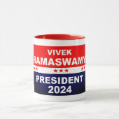 Vivek Ramaswamy Präsident 2024 Tasse (Zentrum)