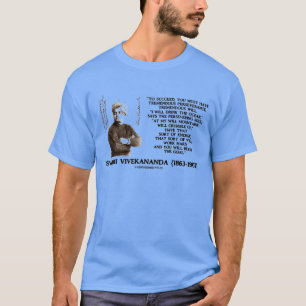 Vivekananda erfolgreich haben Durchhaltevermögen  T-Shirt