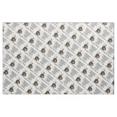 Vivekananda erfolgreich haben Durchhaltevermögen w Stoff (Fat Quarter (45,7 x 55,9 cm))