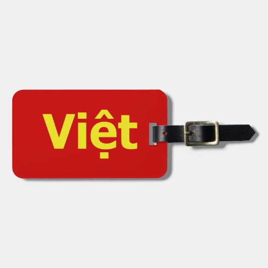 Vivette Gepäckanhänger (Vorderseite horizontal)