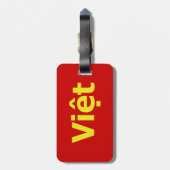 Vivette Gepäckanhänger (Rückseite vertikal)