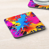 Viviale Farbtupfer Getränkeuntersetzer (Linke Seite)