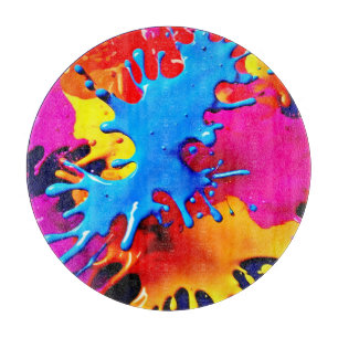 Viviale Farbtupfer Schneidebrett