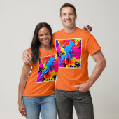 Viviale Farbtupfer T-Shirt (Unisex)