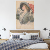 Vivian (1913) leinwanddruck (Insitu (Schlafzimmer))