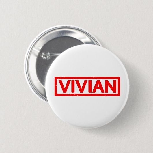 Vivian Briefmarke Button (Vorne & Hinten)